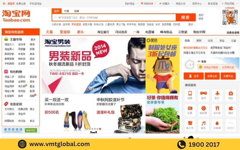 Order hàng Trung Quốc qua sàn Taobao