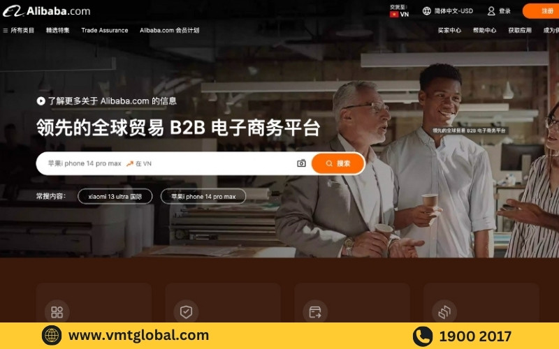 Nhập hàng Trung Quốc giá sỉ qua Alibaba