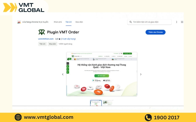 Bước 2 quy trình dịch vụ ship hộ hàng hóa tmall.com tại VMT Global