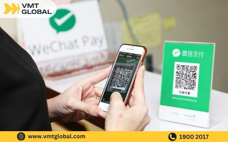 Cách chuyển tiền WeChat sử dụng mã QR