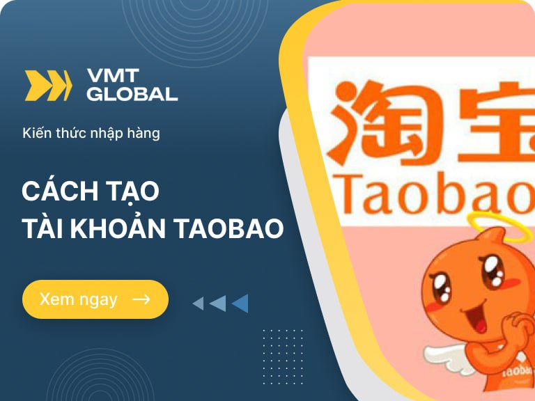 cách tạo tài khoản taobao