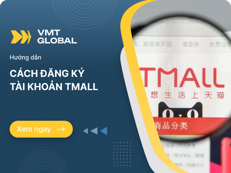 Cách đăng ký tài khoản Tmall trên máy tính và điện thoại