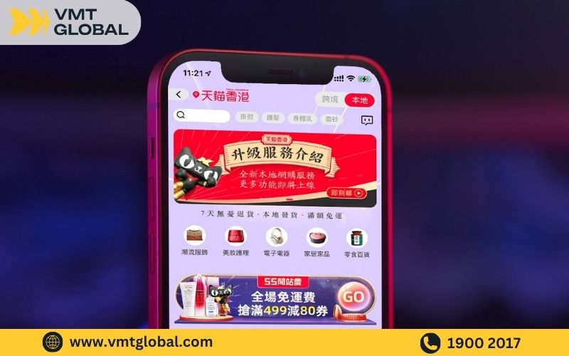 Cách đặt hàng Tmall không cần tạo tài khoản đăng nhập