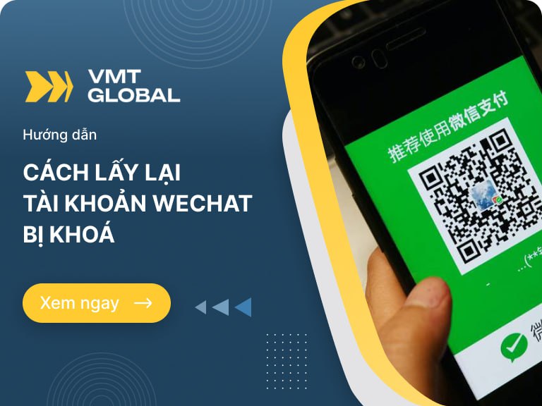 Cách lấy lại tài khoản Wechat bị khóa