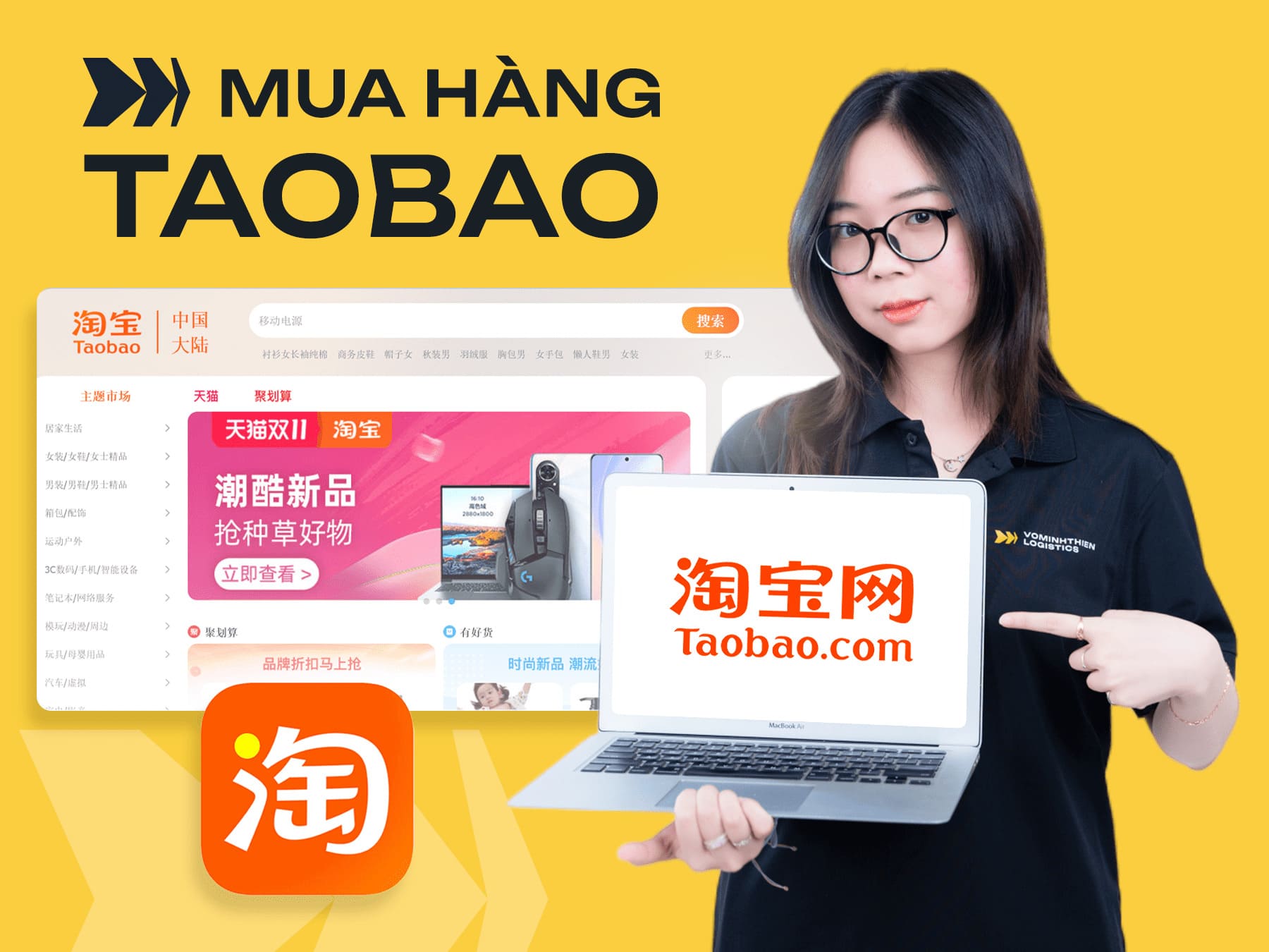 VMT Global cung cấp dịch vụ mua hàng Taobao uy tín, giá tốt