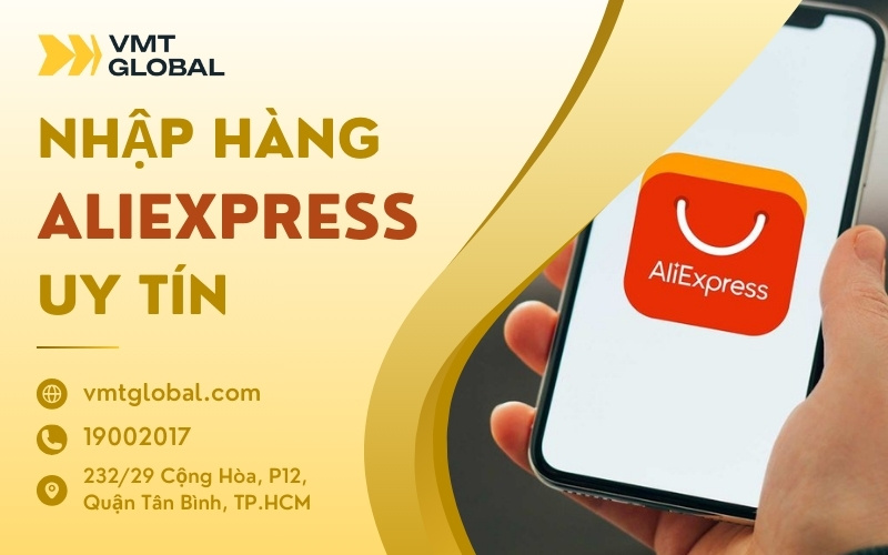 Đặt hàng aliexpress tại VMT Global