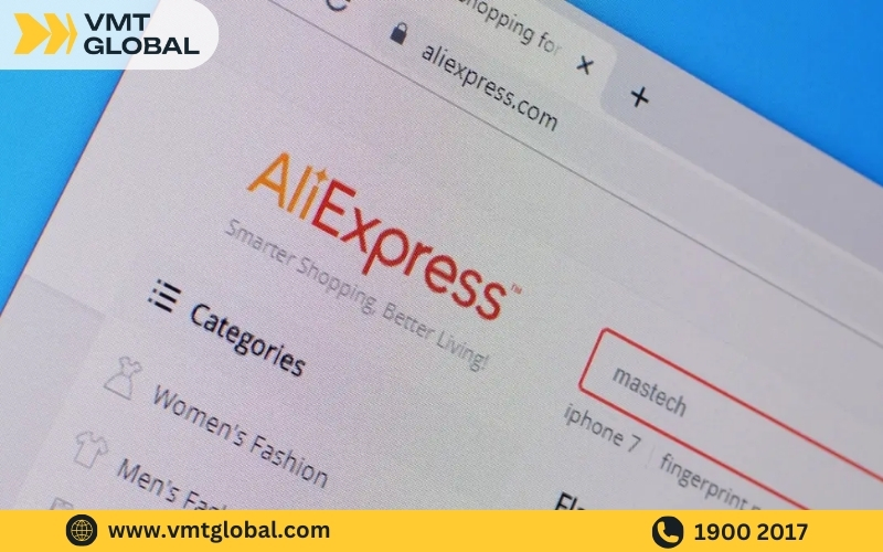 Đặt hàng nội địa Trung tại website Aliexpress