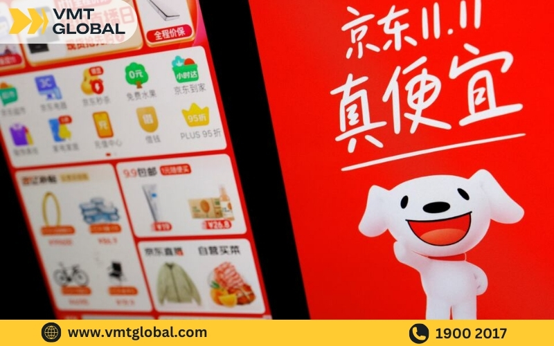 Mua hàng Trung Quốc trên JD.com