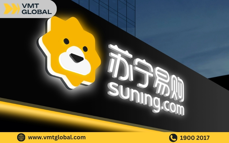 Order hàng tại website Suning