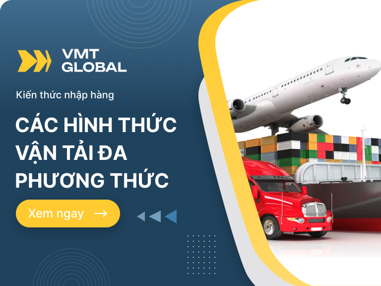 Các hình thức vận tải đa phương thức phổ biến