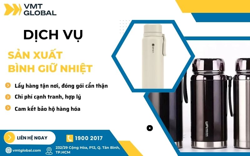 dịch vụ sản xuất bình giữ nhiệt
