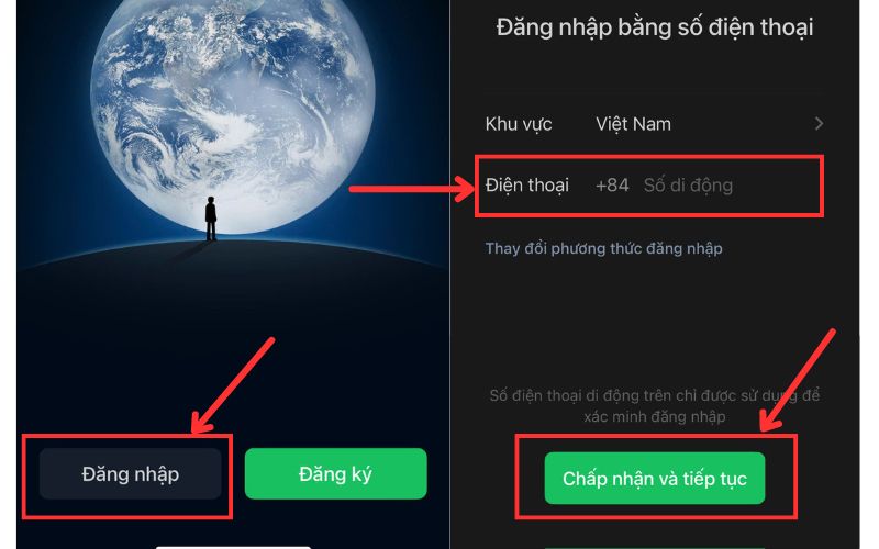 Hướng dẫn cách lấy lại mật khẩu wechat bằng số điện thoại