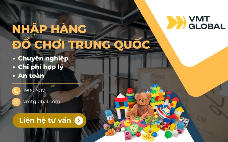 Order sỉ đồ chơi tại VMT Global