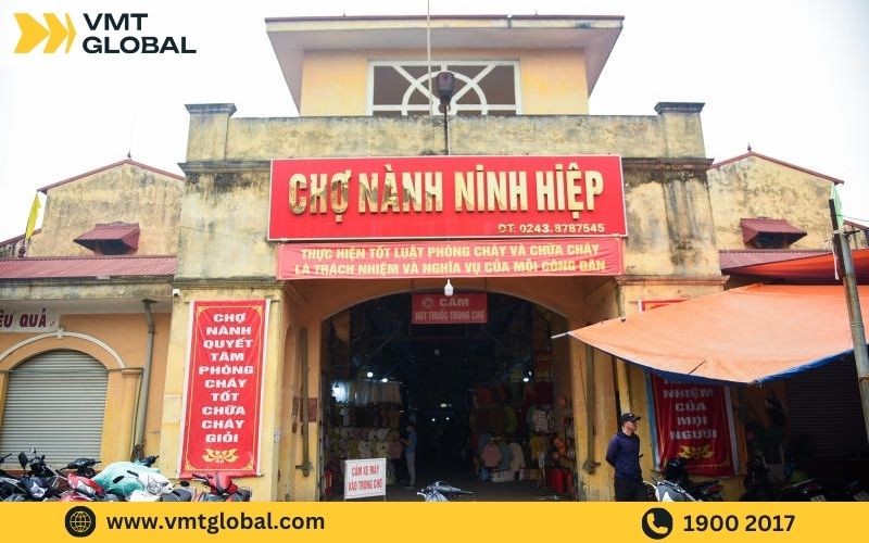 Chợ Ninh Hiệp – Chợ vải đầu mối ở Hà Nội