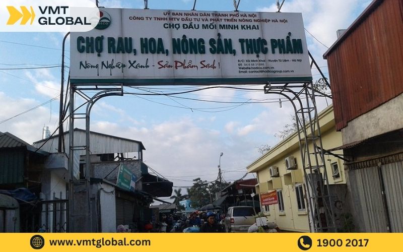 Chợ đầu mối Minh Khai