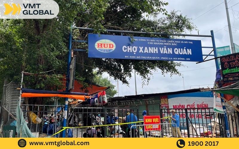 Văn Quán - Chợ đầu mối nông sản Hà Nội