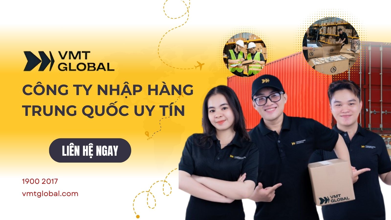 VMT Global - Đơn vị nhập hàng Trung Quốc uy tín