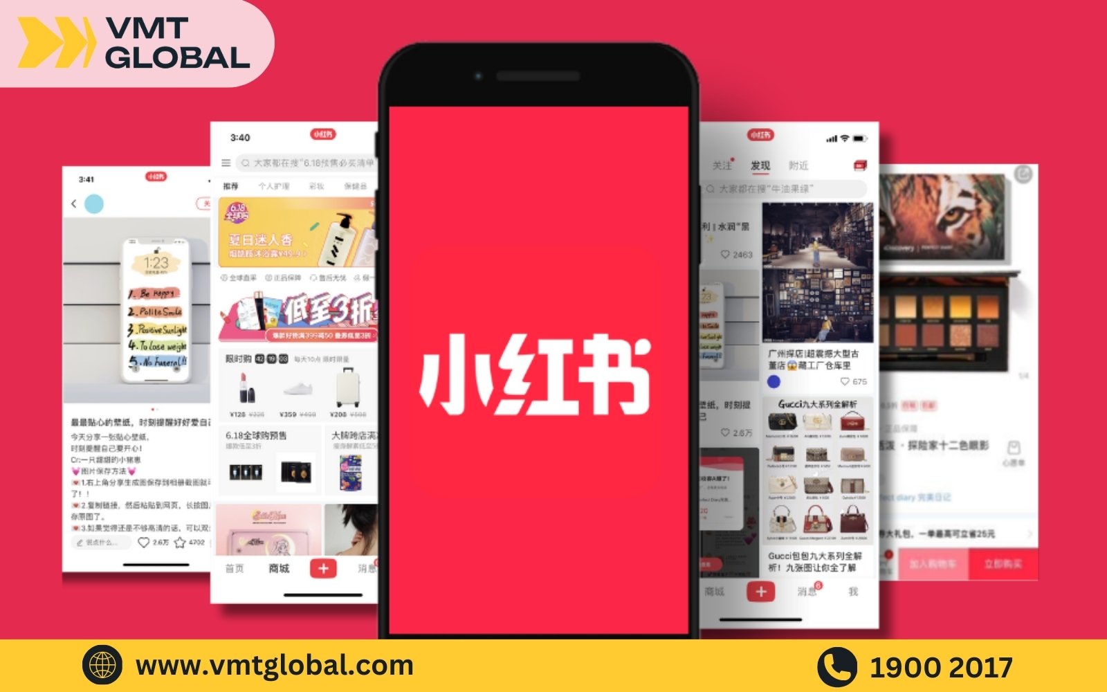 Ưu điểm khi mua hàng trên xiaohongshu app và xiaohongshu web