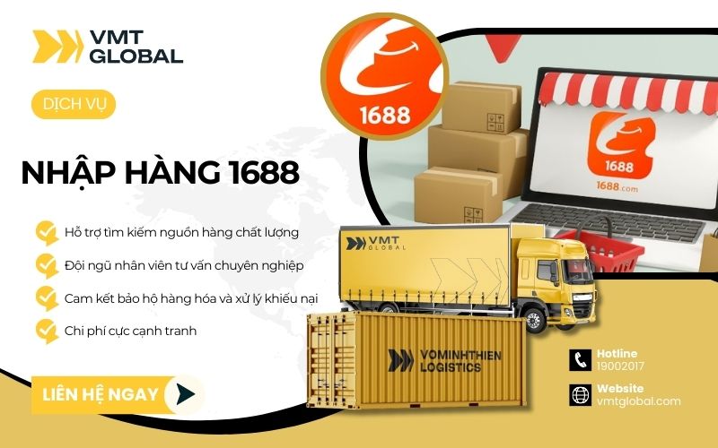 Dịch vụ đặt hàng 1688 của VMT Global