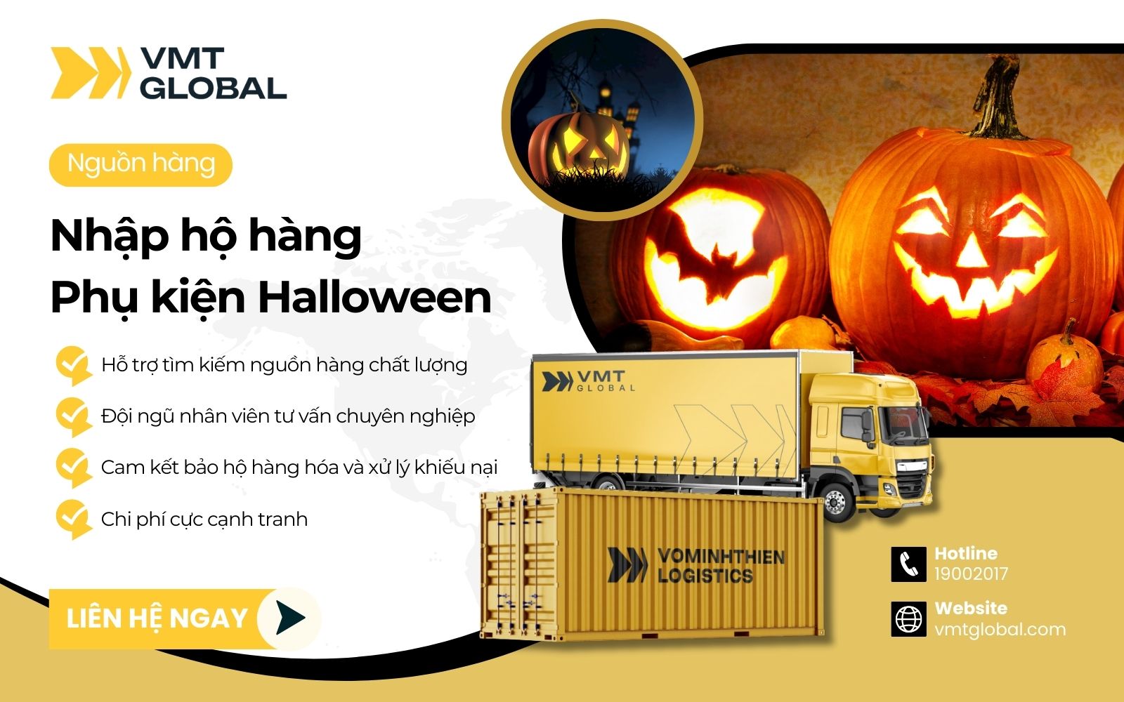 Nhập hàng phụ kiện Halloween giá sỉ tận xưởng Trung Quốc