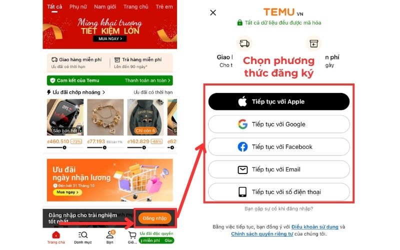 Cách tạo tài khoản ứng dụng temu là gì