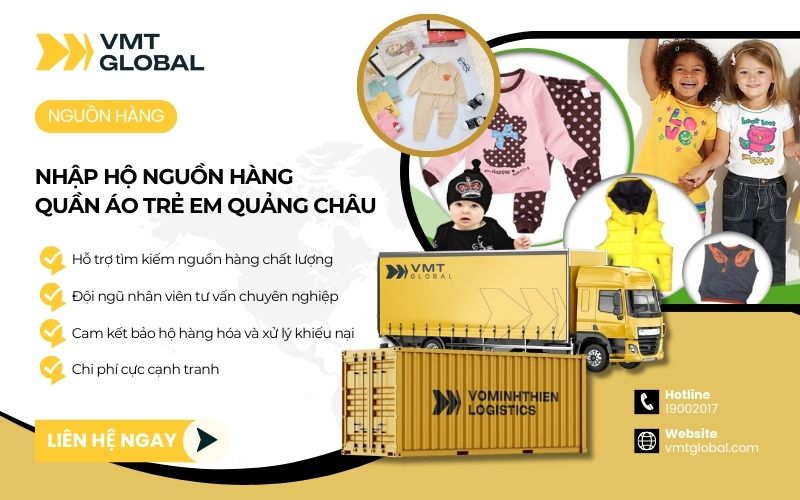 VMT Global – Địa chỉ nhập quần áo trẻ em chất lượng, chuẩn size