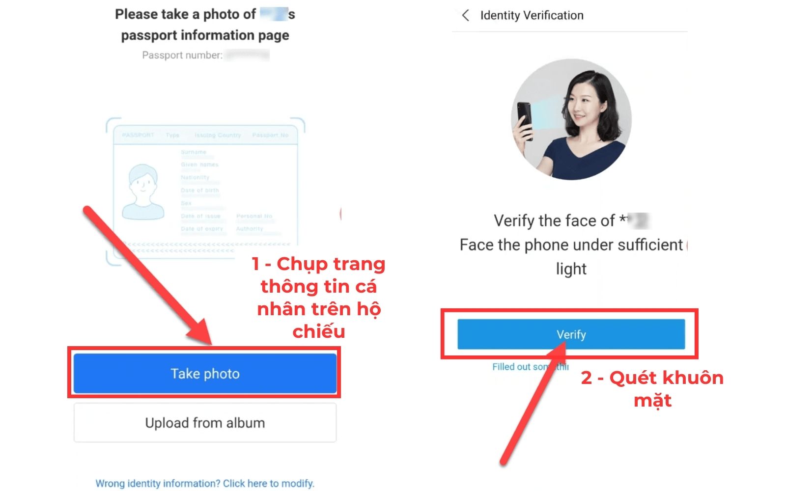 xác thực alipay chính chủ