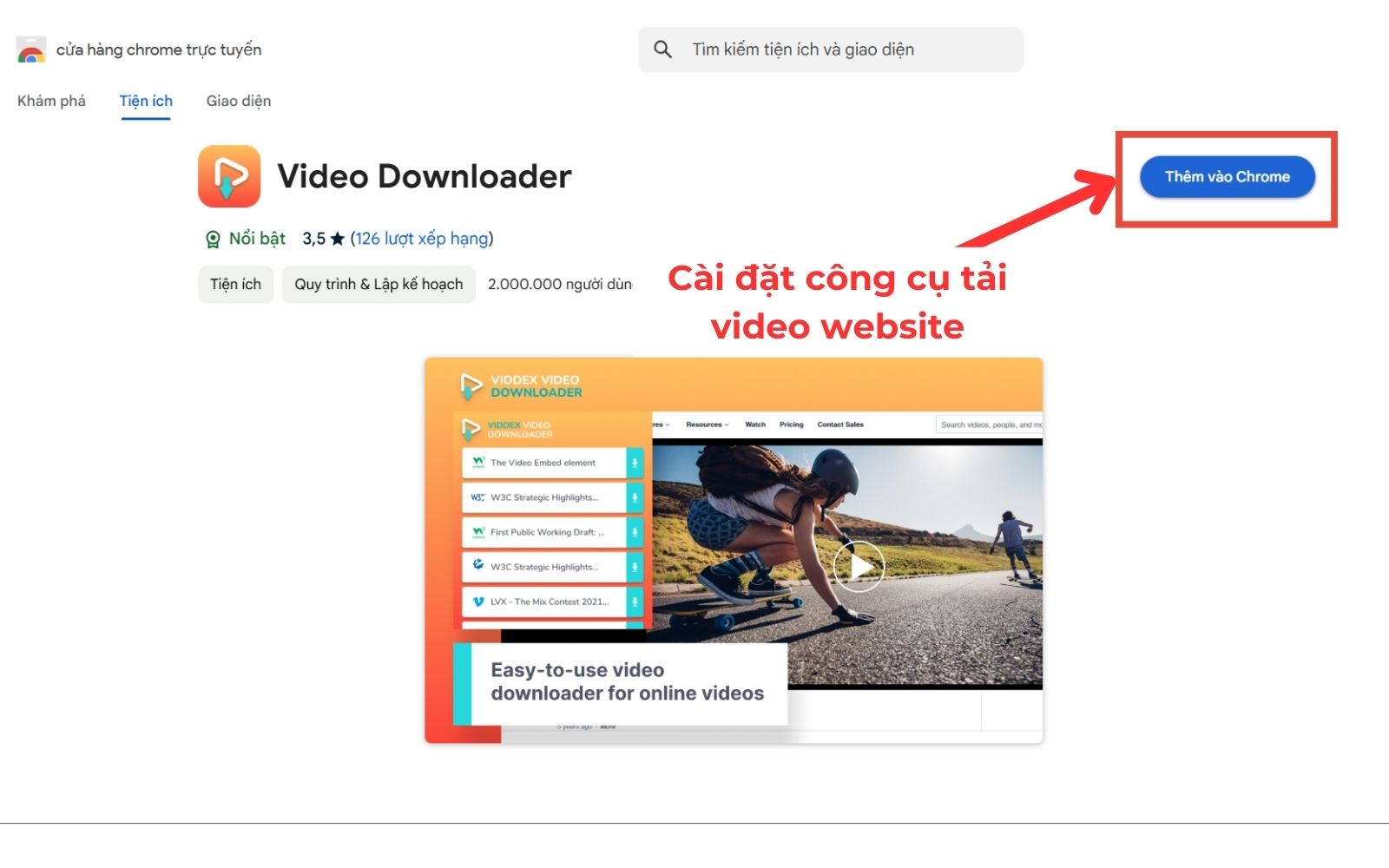 Cách lưu video từ Taobao bằng Chrome