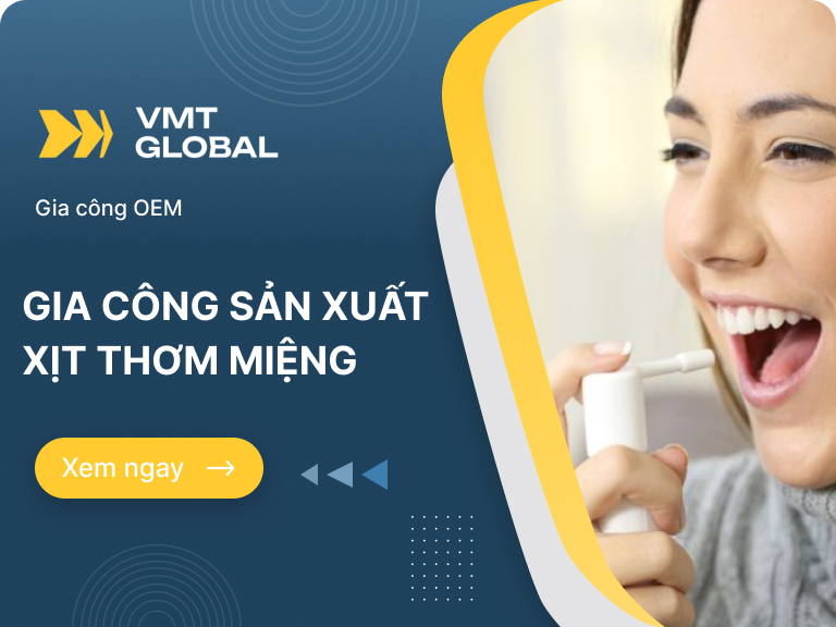 Xưởng sản xuất gia công xịt thơm miệng uy tín