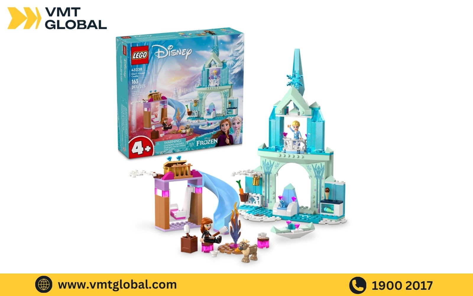 Đồ chơi lego lâu đài phép thuật Elsa