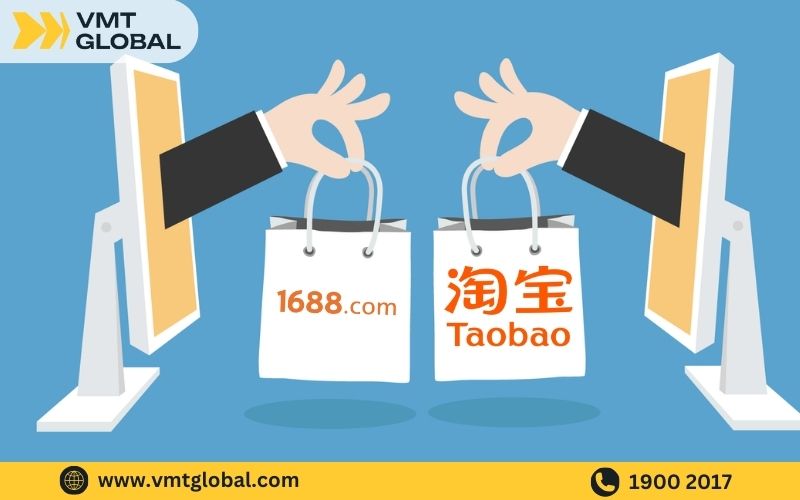 khác nhau giữa taobao và 1688? Nên mua hàng trên sàn nào