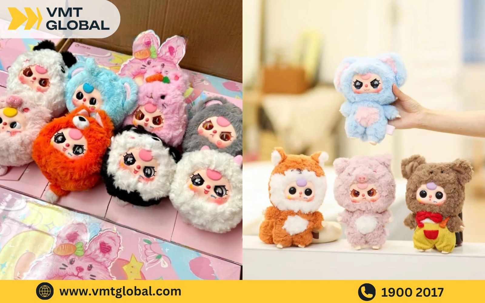 Baby Three V3 Animal Party Big Cute Plush là lựa chọn đầy tiềm năng