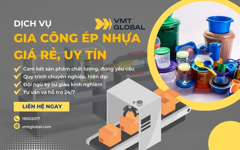 VMT Global chuyên gia công, sản xuất ép nhựa đủ loại uy tín