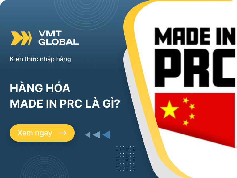 Hàng made in PRC là gì, của nước nào?