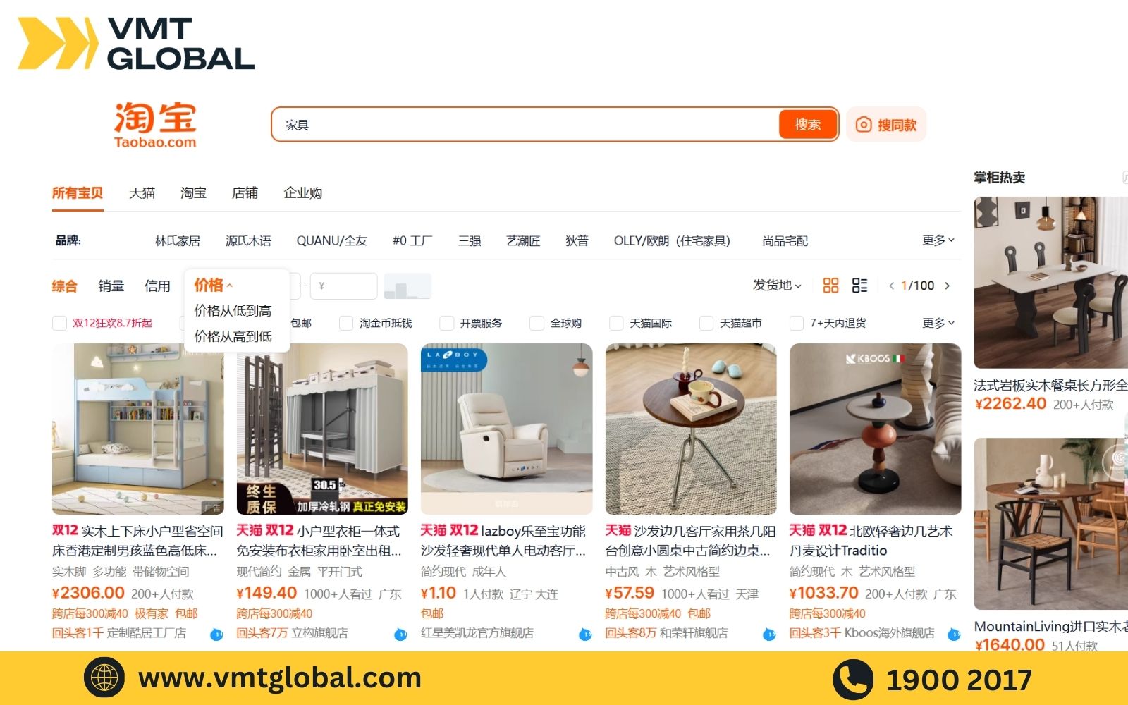 từ khóa mua hàng taobao đồ gia dụng