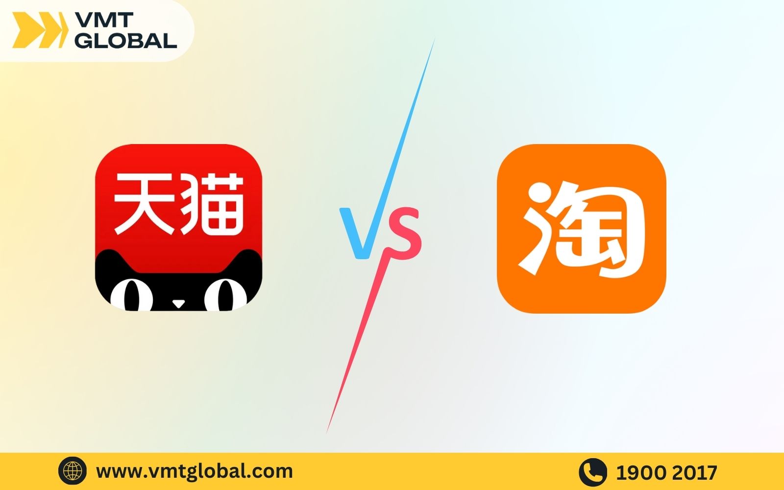 sự khác nhau giữa taobao và tmall