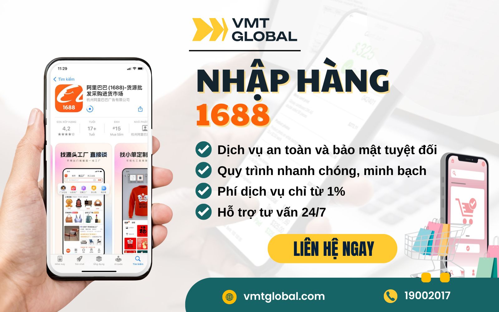 Nhập hàng 1688 cực nhanh mà không cần phải đăng nhập