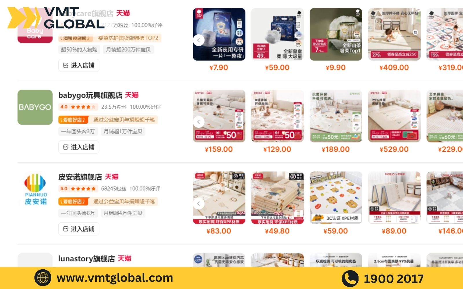 ưu điểm khi mua hàng tmall là gì