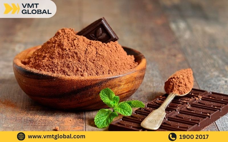 Quy trình gửi bột cacao từ Việt Nam sang Trung Quốc đơn giản của VMT Global