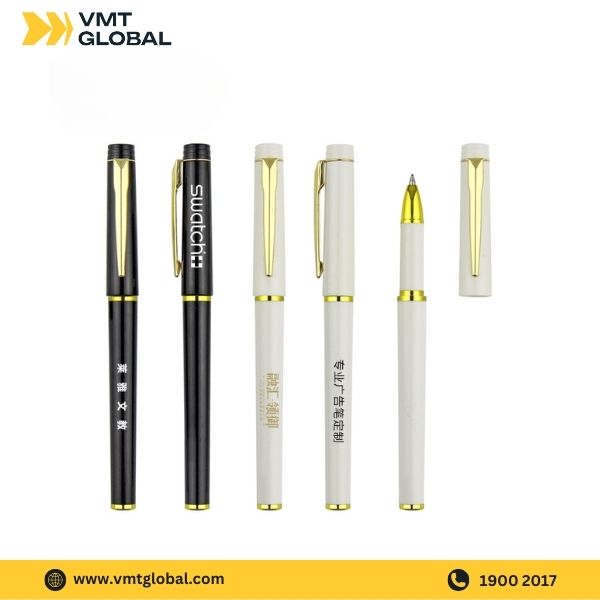 Sản phẩm bút bi in logo sản xuất tại VMT