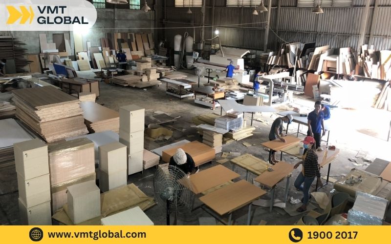 VMT sản xuất bàn ghế với quy trình chuyên nghiệp Quy trình đặt sản xuất bàn ghế tại VMT