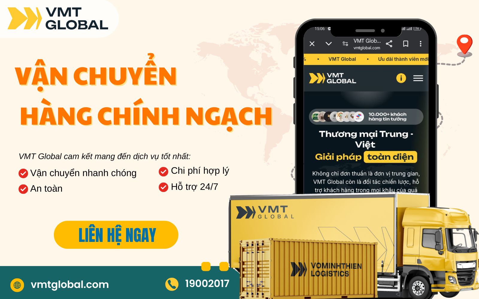 Công ty vận chuyển hàng Trung Quốc chính ngạch về Việt Nam
