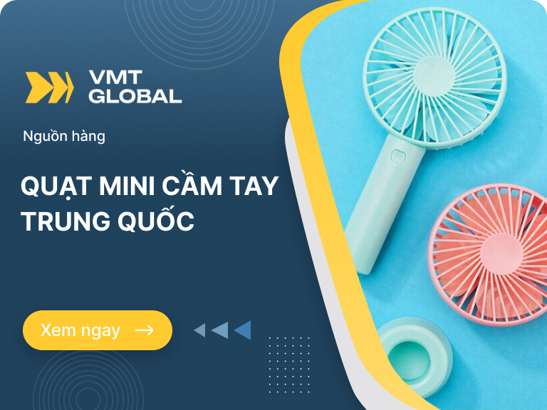 TOP 8 mẫu quạt mini cầm tay nội địa Trung chất lượng, mang đến lợi nhuận cao cho nhà kinh doanh
