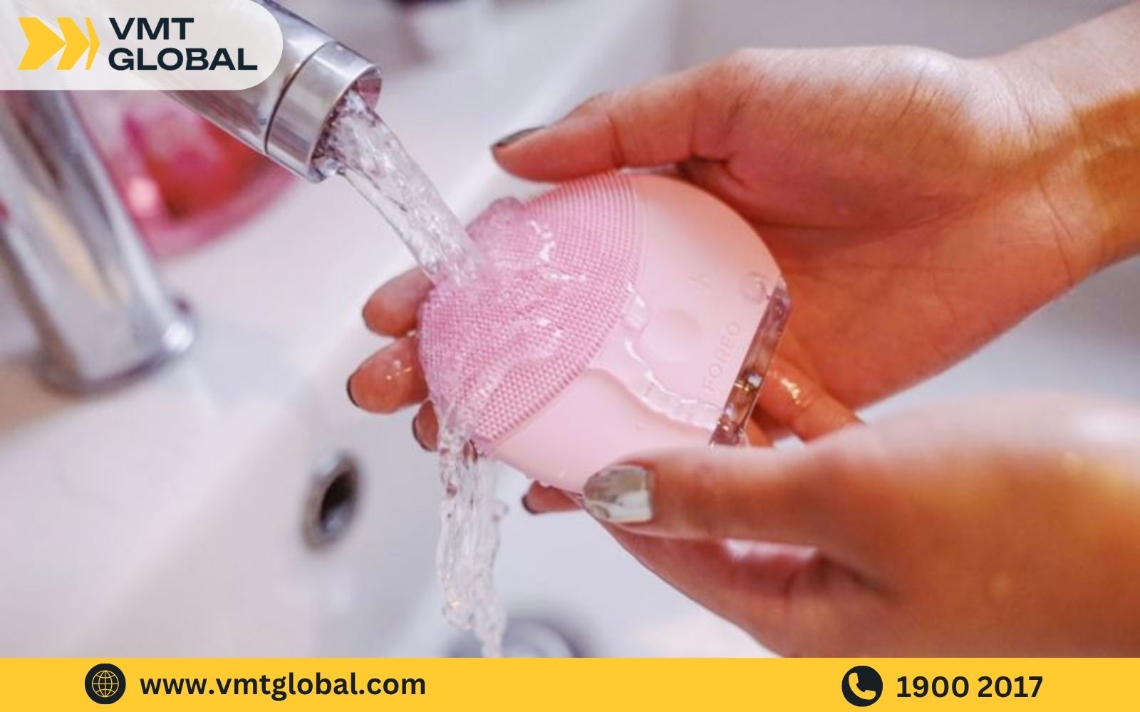 Bạn có thể lấy nguồn hàng máy rửa mặt giá rẻ tại các đại lý trong nước
