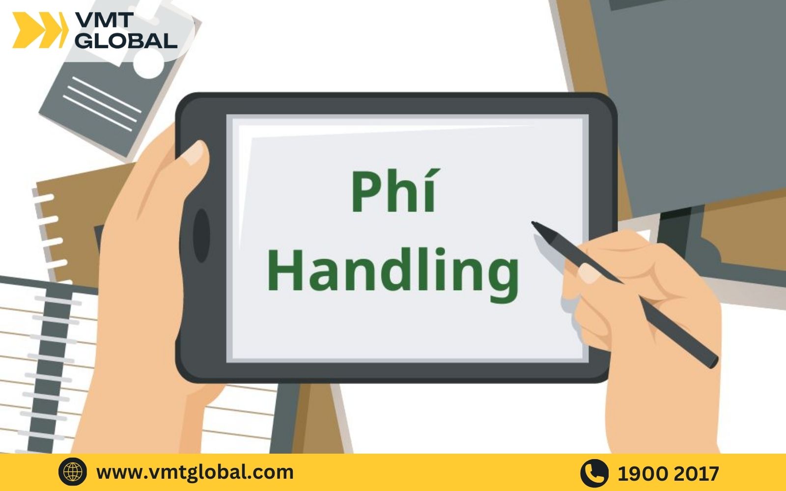 Handling Fee thuộc phí LCC Handling Fee thuộc phí LCC