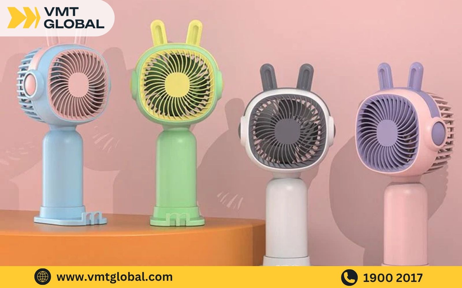 Quạt mini Yase nổi bật với động cơ mạnh mẽ công suất 4.5W