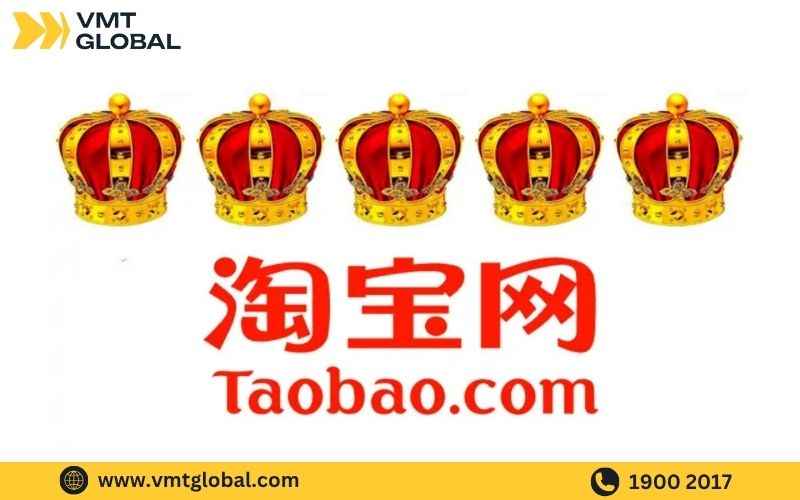 Shop vương miện trên Taobao là gì