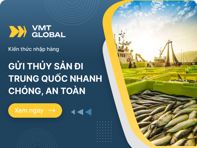 Dịch vụ xuất khẩu thủy sản vào Trung Quốc