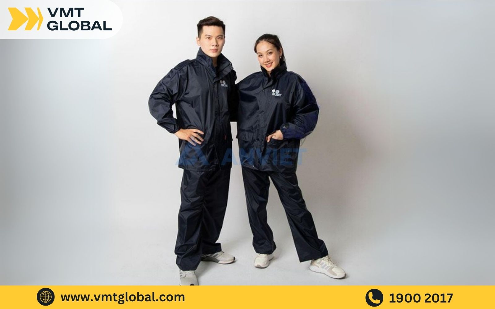 Áo mưa Trung Quốc bộ mang đến sự linh hoạt, dễ sử dụng
