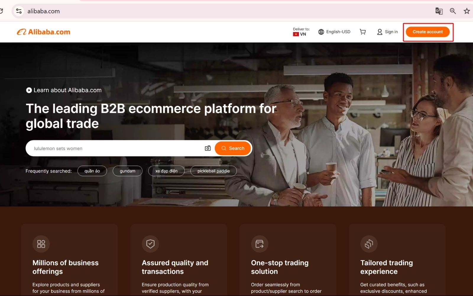 cách bán hàng trên alibaba